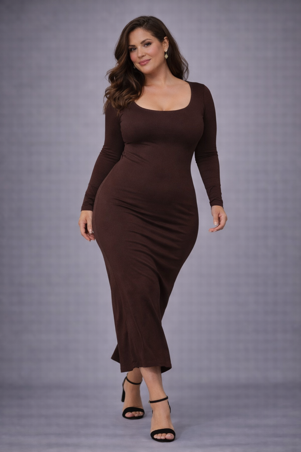 Serys Design - Robe longue moulante et confortable