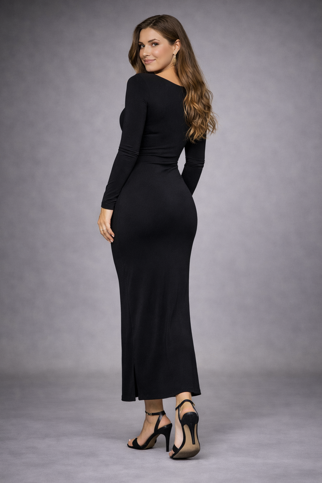 Serys Design - Robe longue moulante et confortable