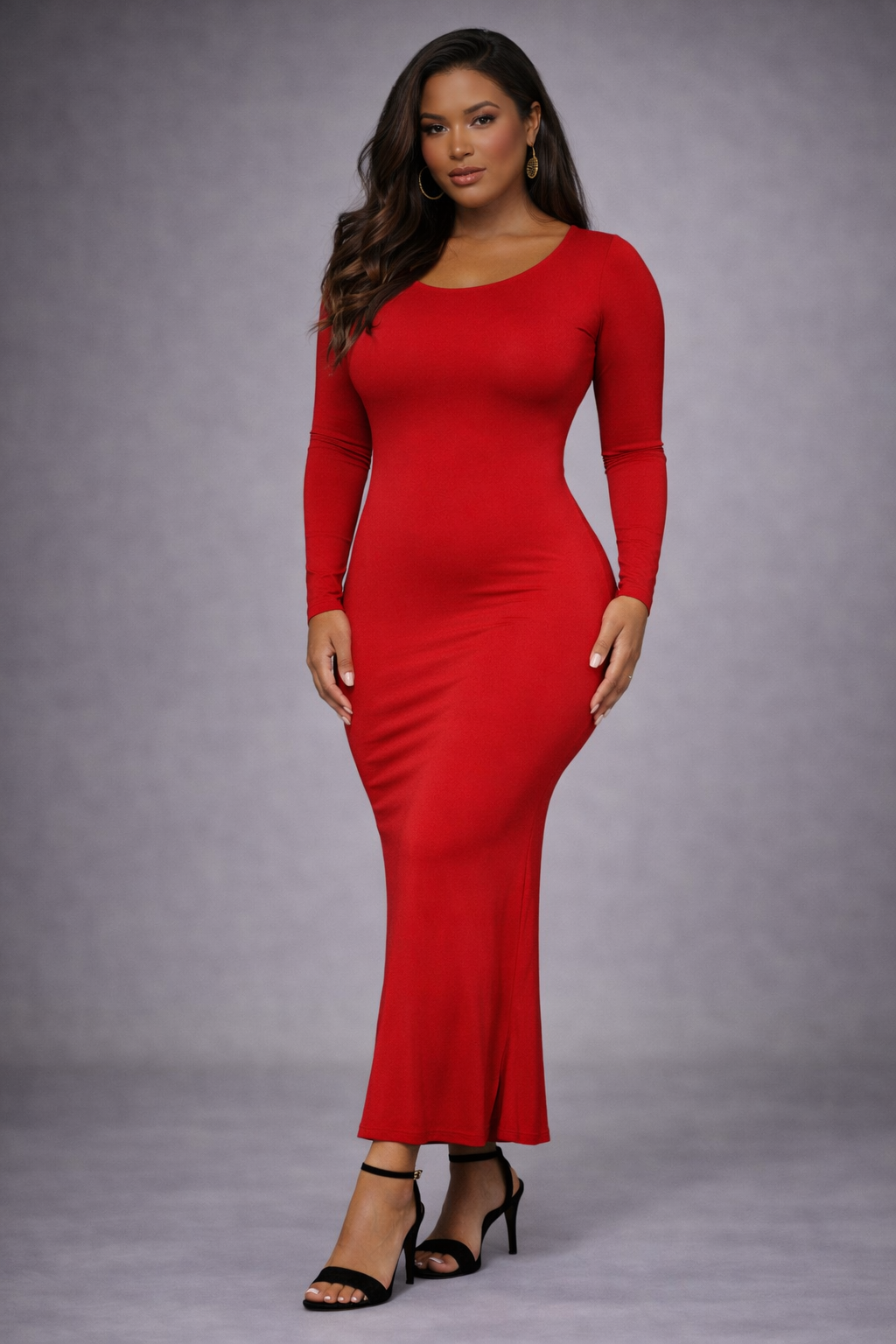 Serys Design - Robe longue moulante et confortable